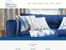 Tablet Screenshot of mkpropertymgt.com